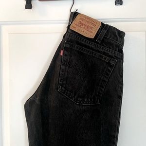 Vintage Levis Black Jeans